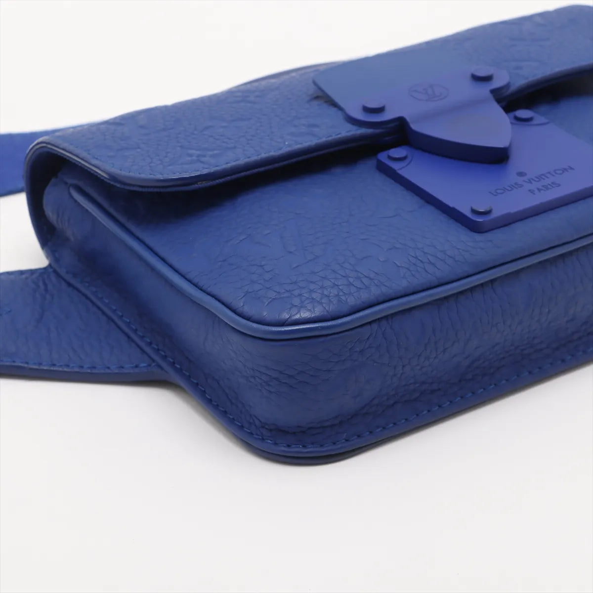 Best Seller Louis Vuitton Monogram Empreinte S-Lock Messenger Bag Blue
