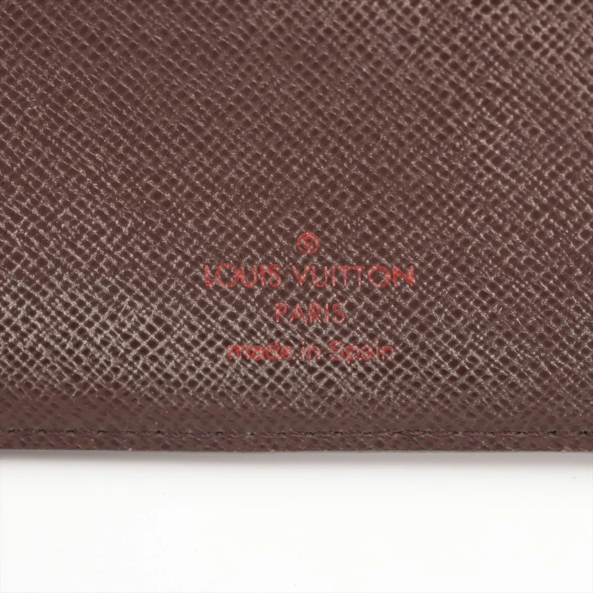 Louis Vuitton Damier Ebene Agenda Notebook Cover