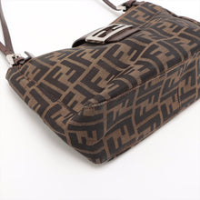 Load image into Gallery viewer, Quality Fendi Zucca Canvas Shoulder Bag Brown