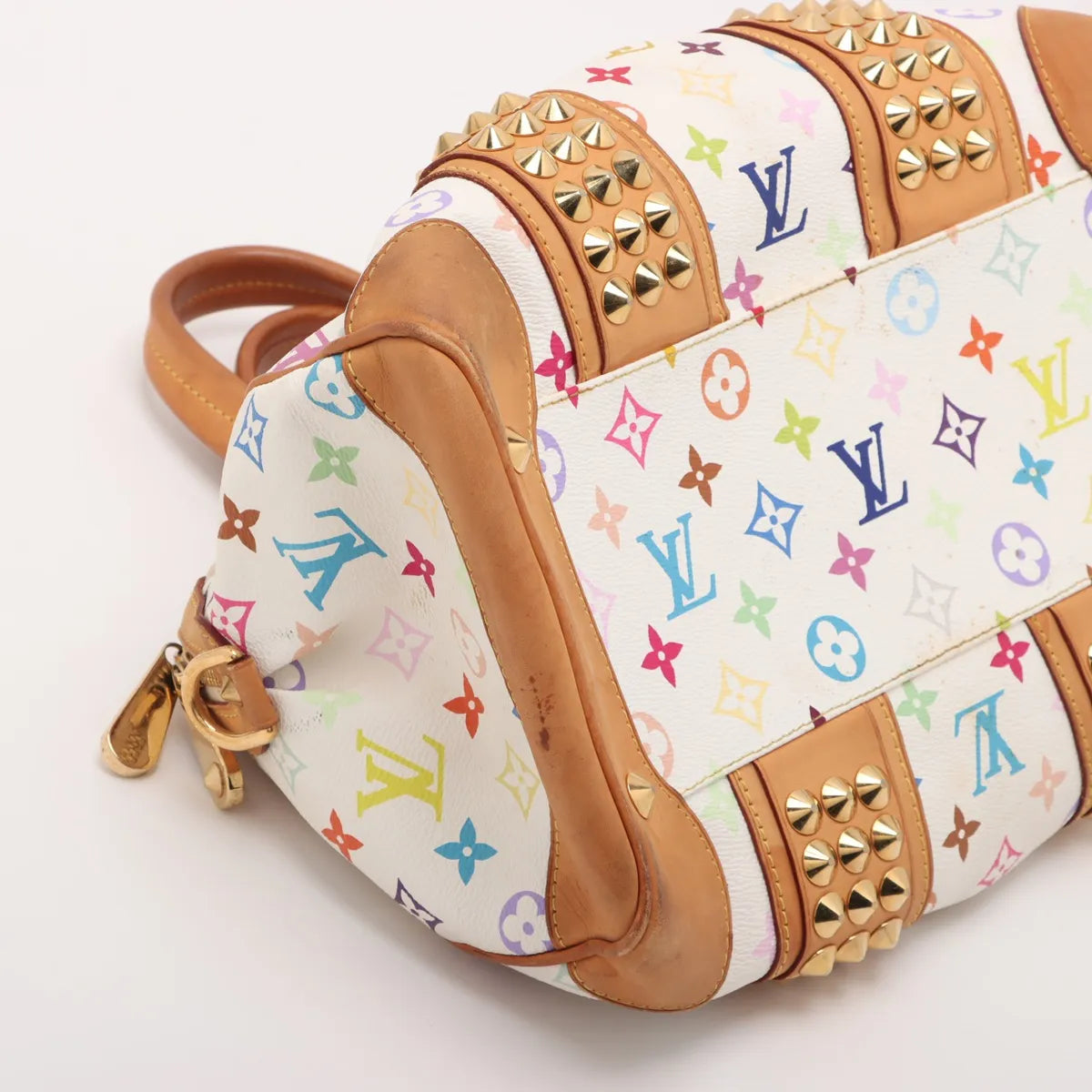 Louis Vuitton Monogram Multicolor Courtney MM White
