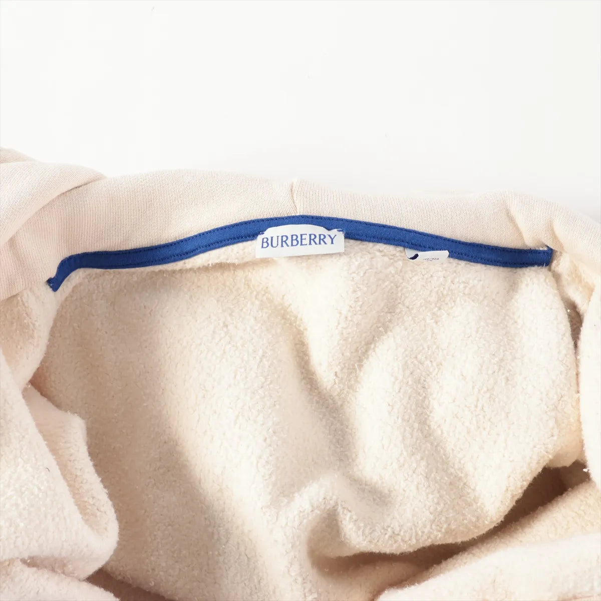 Burberry Cotton Hoodie Beige