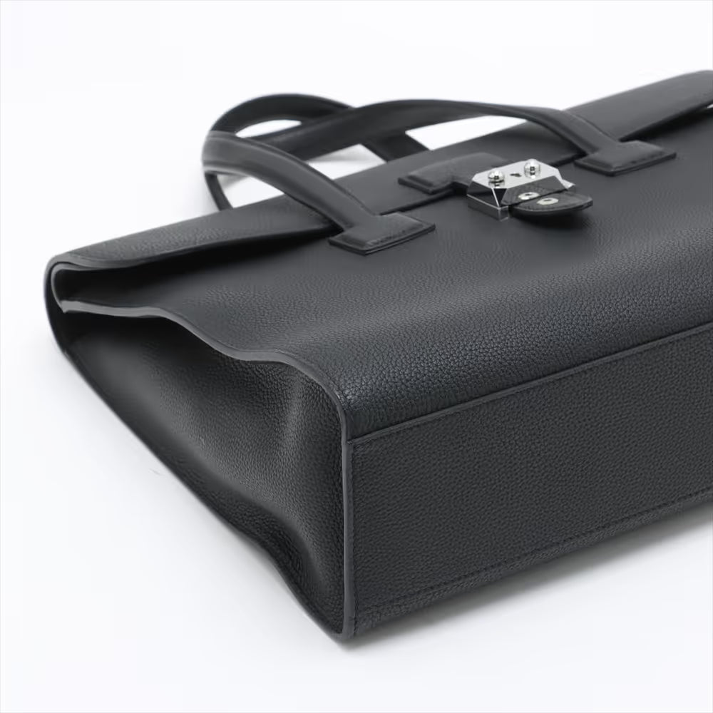 Hermès Sac A Depeche Light 36 Togo Black