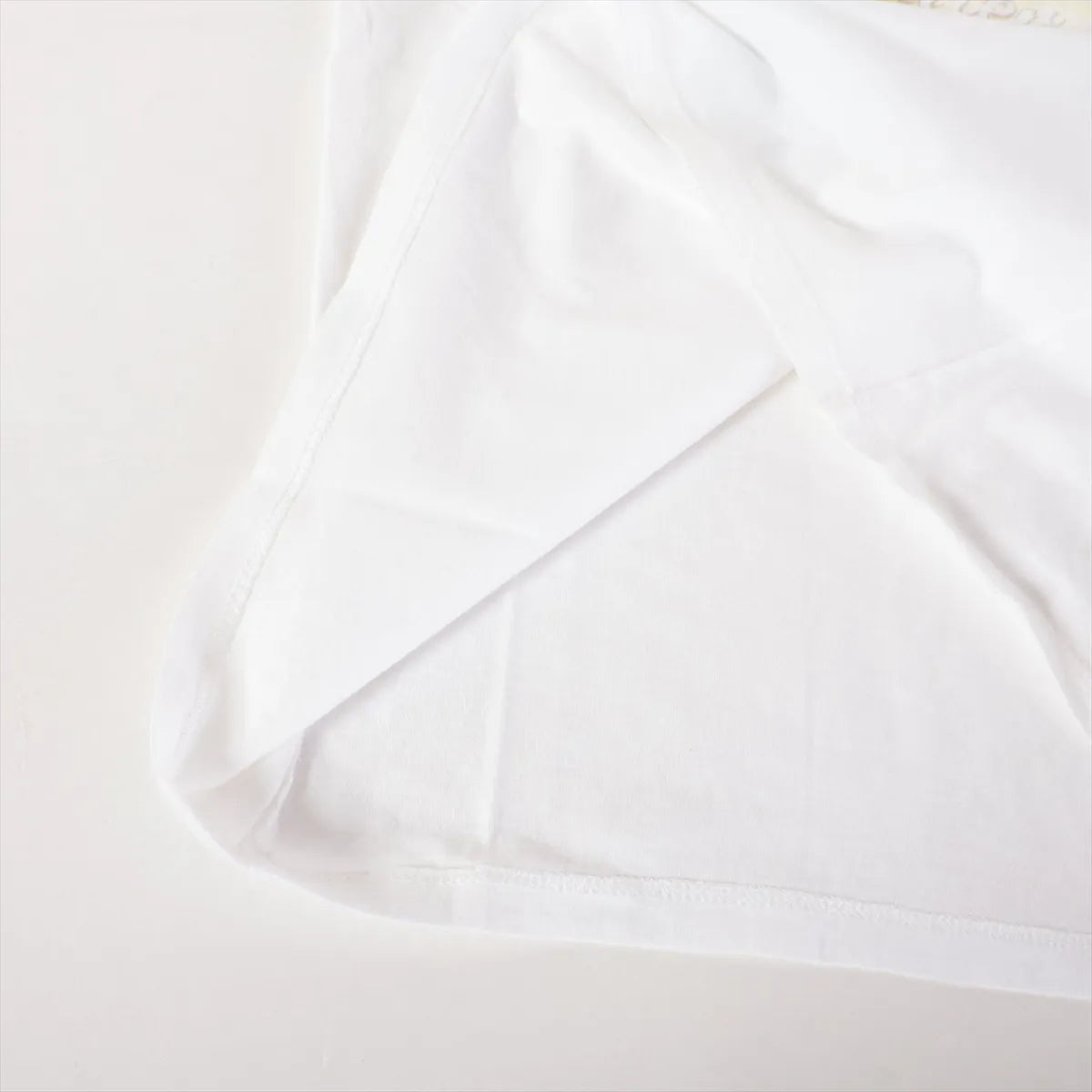 Celine Printed Statement Cotton T-shirt White