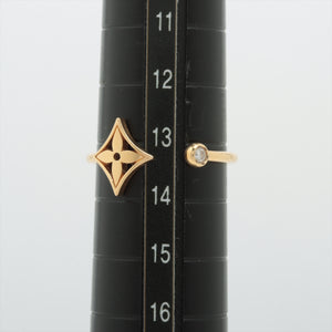Louis Vuitton Monogram Idylle Blossom Ring Gold with Diamond