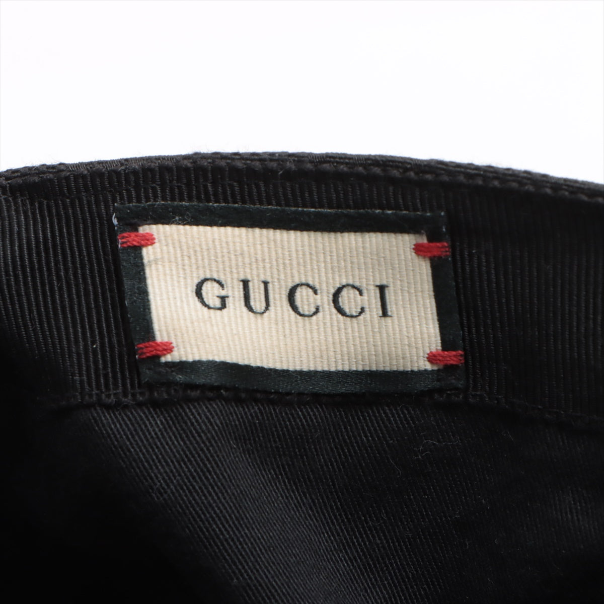 Gucci Original GG Canvas Baseball Hat with Web Black