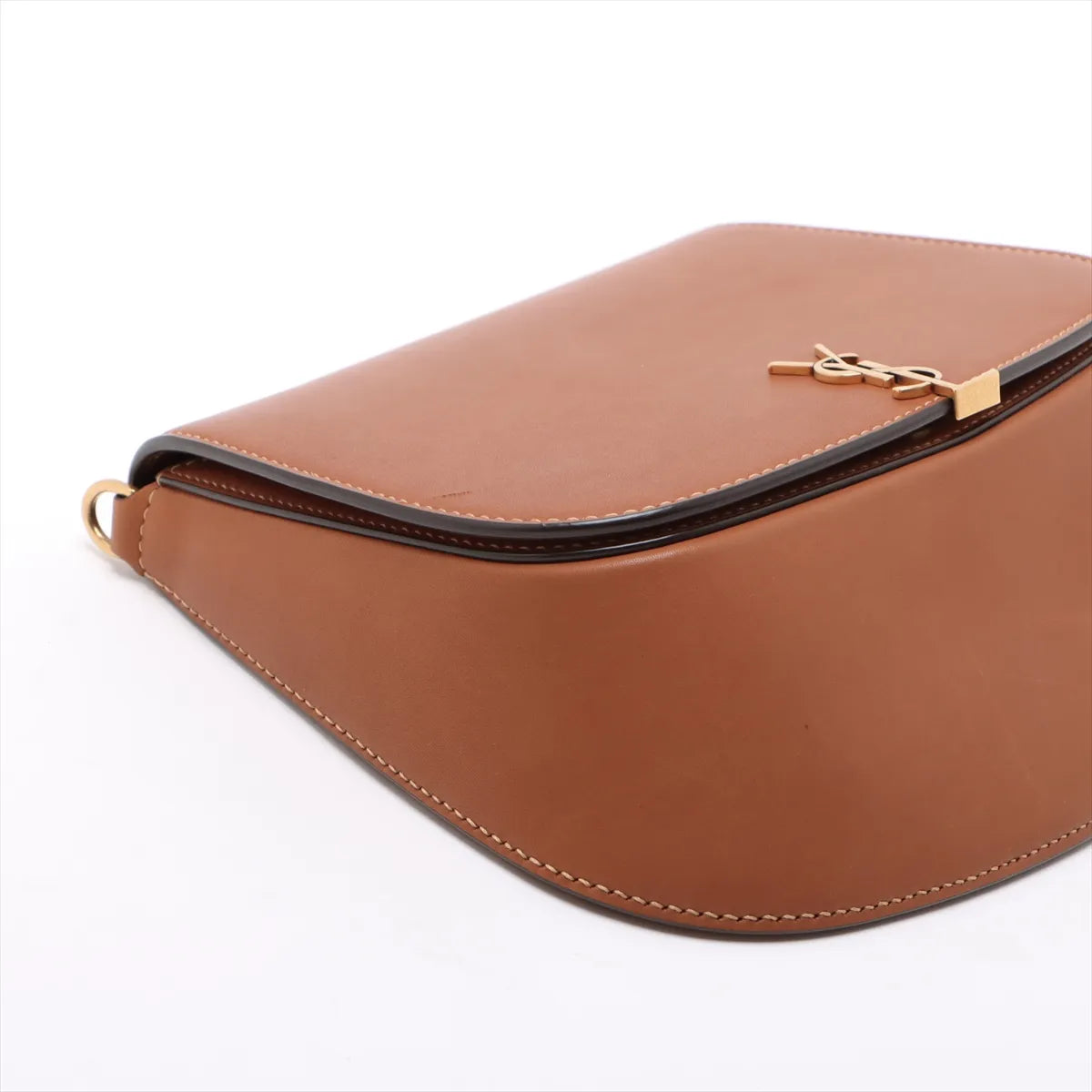 Saint Laurent Paris Voltaire Mini Leather Shoulder Bag Brown