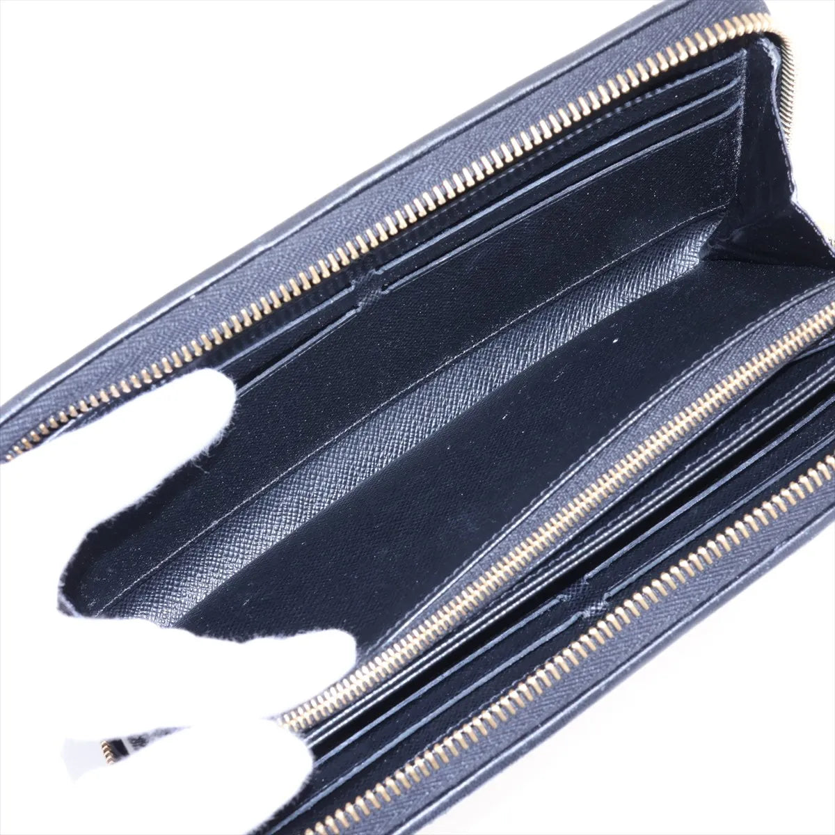 Louis Vuitton By The Pool Zippy Wallet Black x Beige