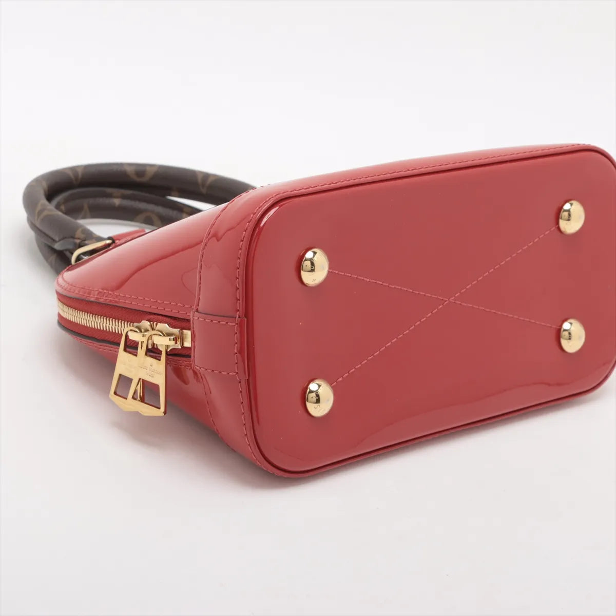 Louis Vuitton Monogram Limited Edition Vernis Miroir Alma BB Red *PREORDER*