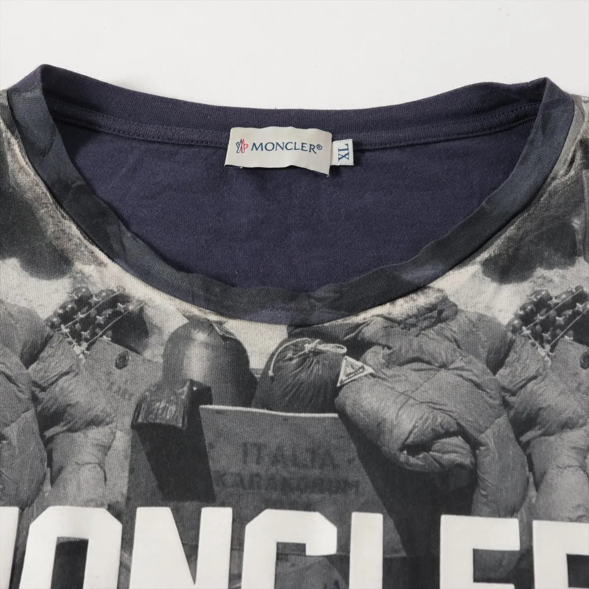 Moncler "Moncler 52" Cotton T-shirt Purple