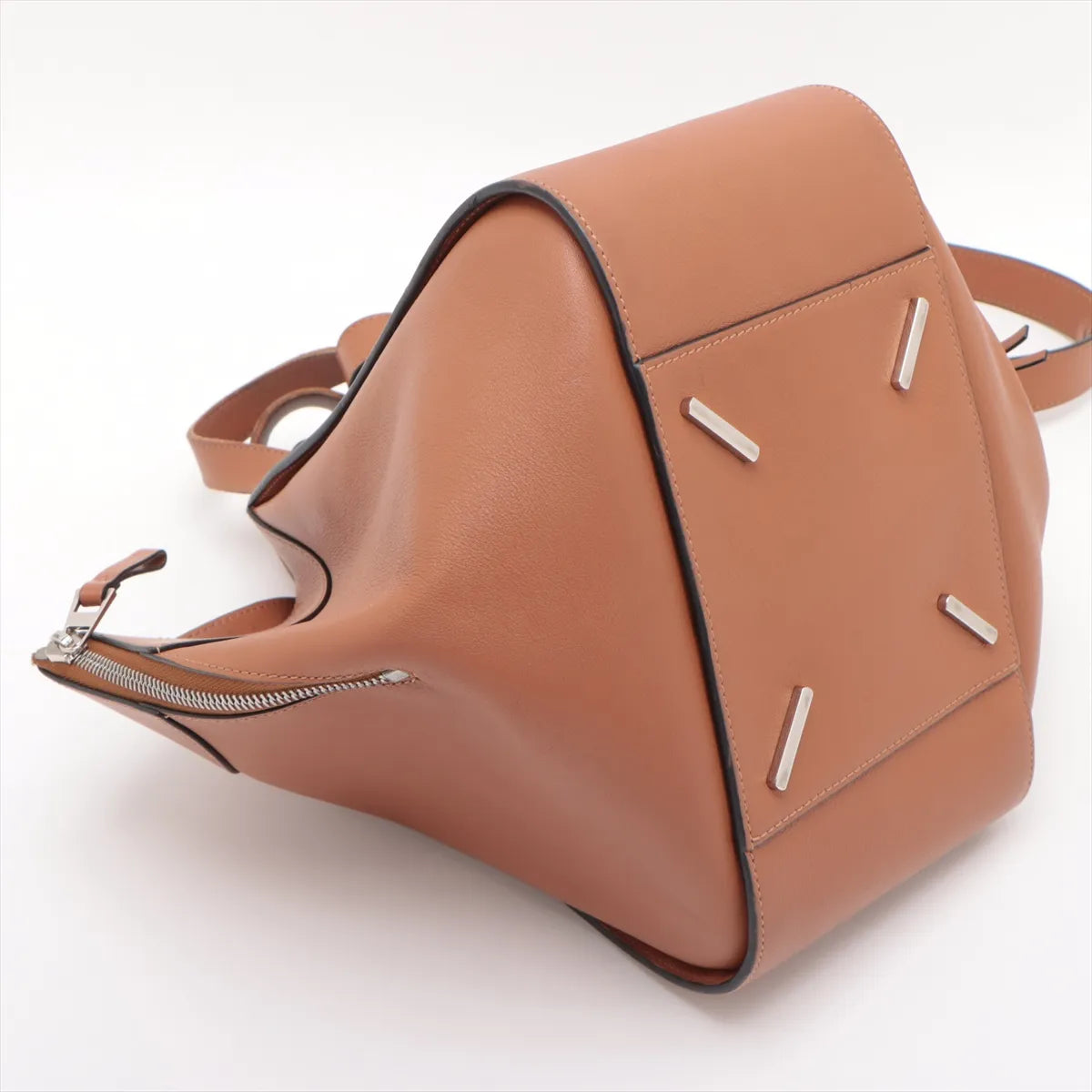 Loewe Hammock Small Leather Two-Way Shoulder Bag Brown