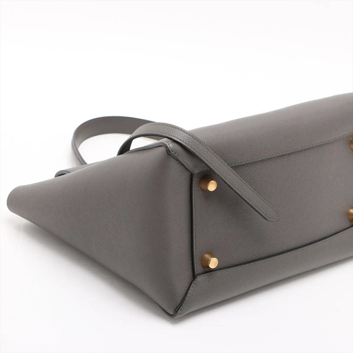 Celine Belt Bag Mini Leather Two-Way Handbag Gray