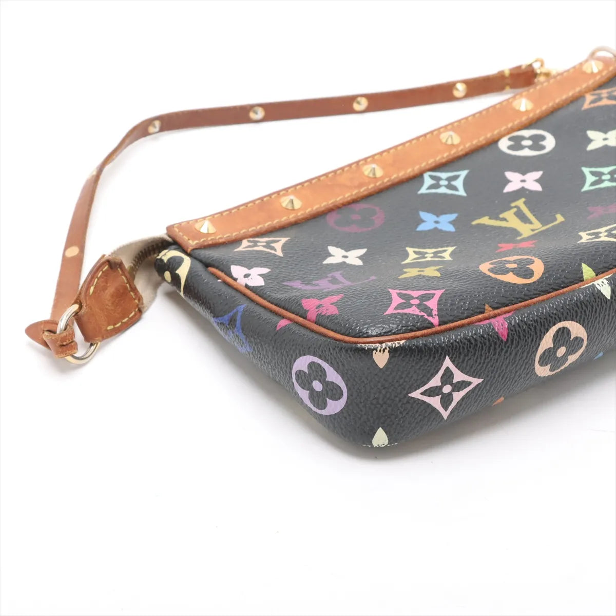 Louis Vuitton Monogram Multicolor Pochette Accessoires Black