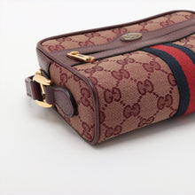 Load image into Gallery viewer, Gucci GG Canvas Ophidia Camera Bag Bordeaux