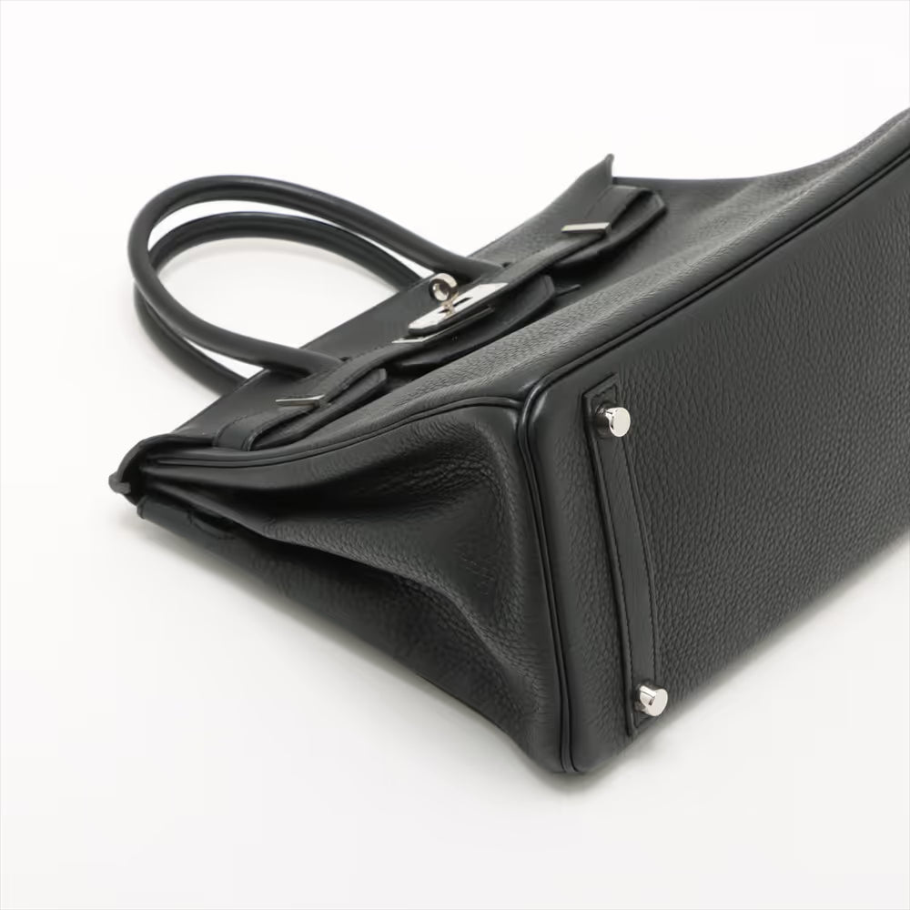 Hermès Birkin 30 Le Tournay Taurillon Clemence  Black