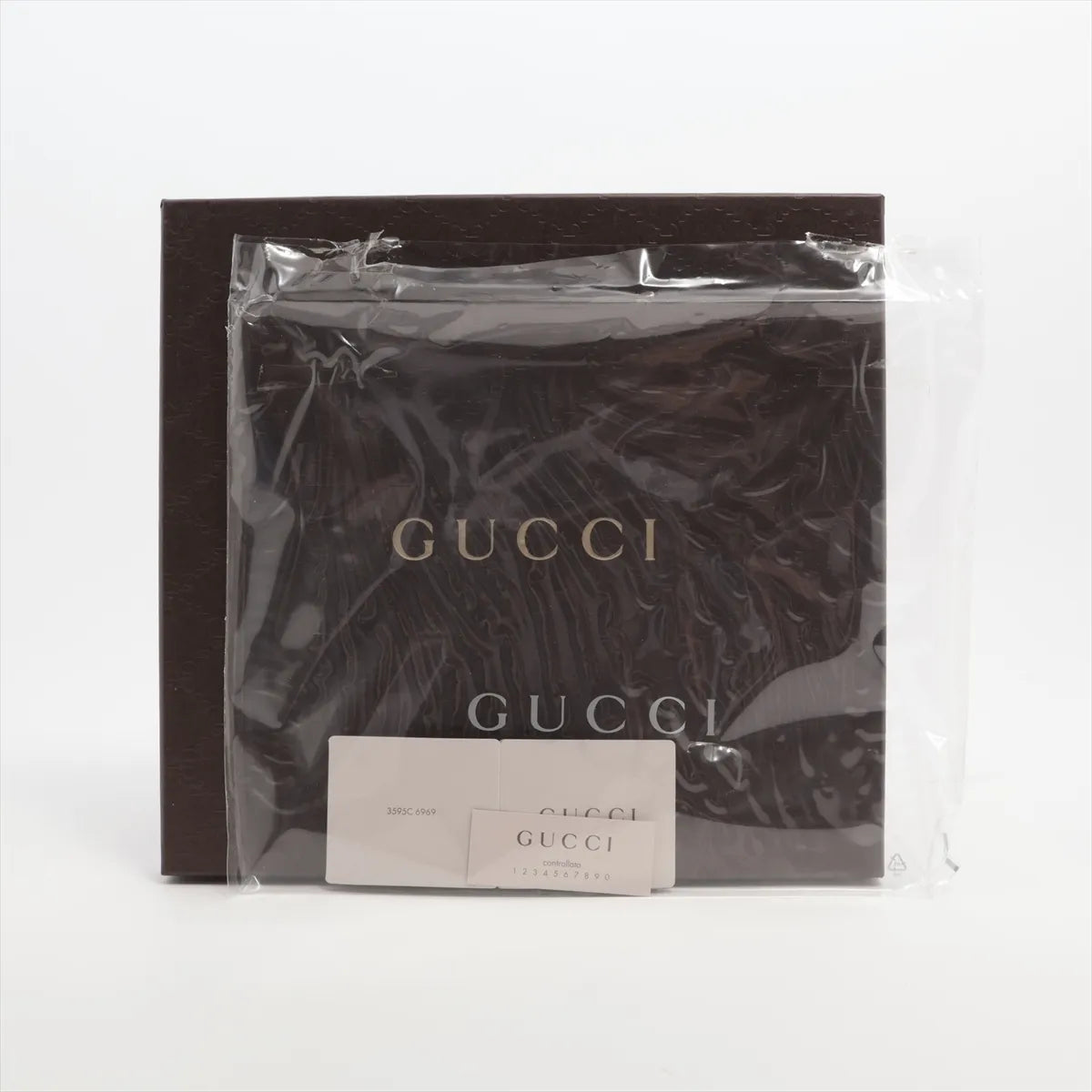 Gucci Guccissima Leather Mouse Pad Bronze