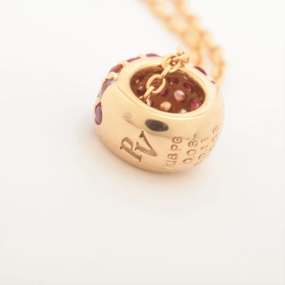 Ponte Vecchio Rotondo Ruby Diamond Necklace