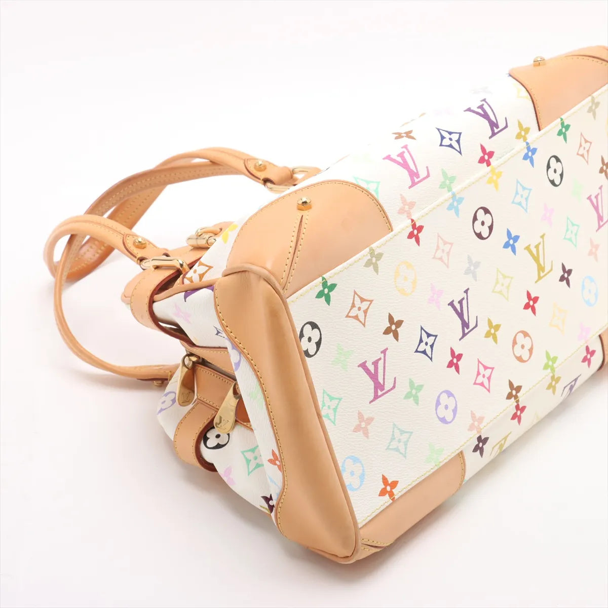 Louis Vuitton Monogram Multicolor Claudia White