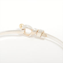 Load image into Gallery viewer, Designer Tiffany &amp; Co. Love Knot Oval Hook and Eye Bangle
