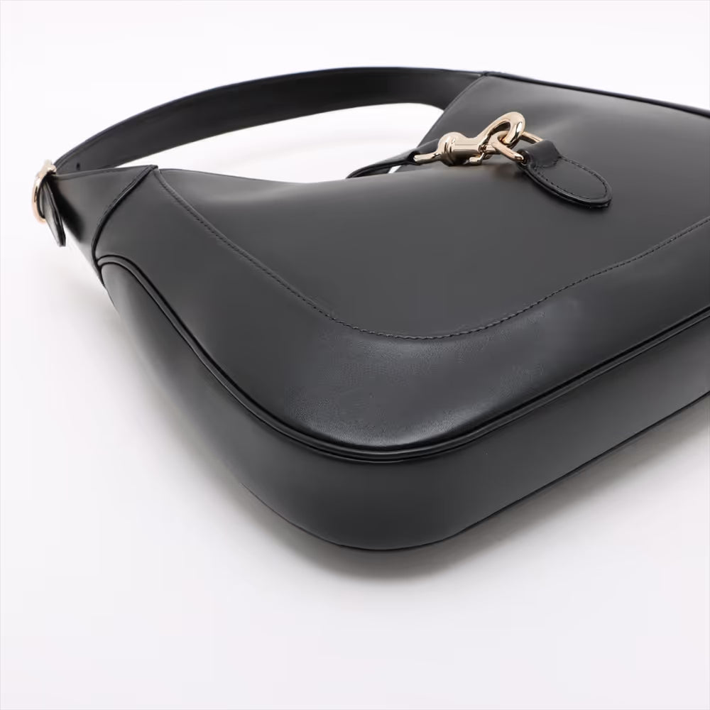 Gucci Jackie Leather Shoulder Bag Black