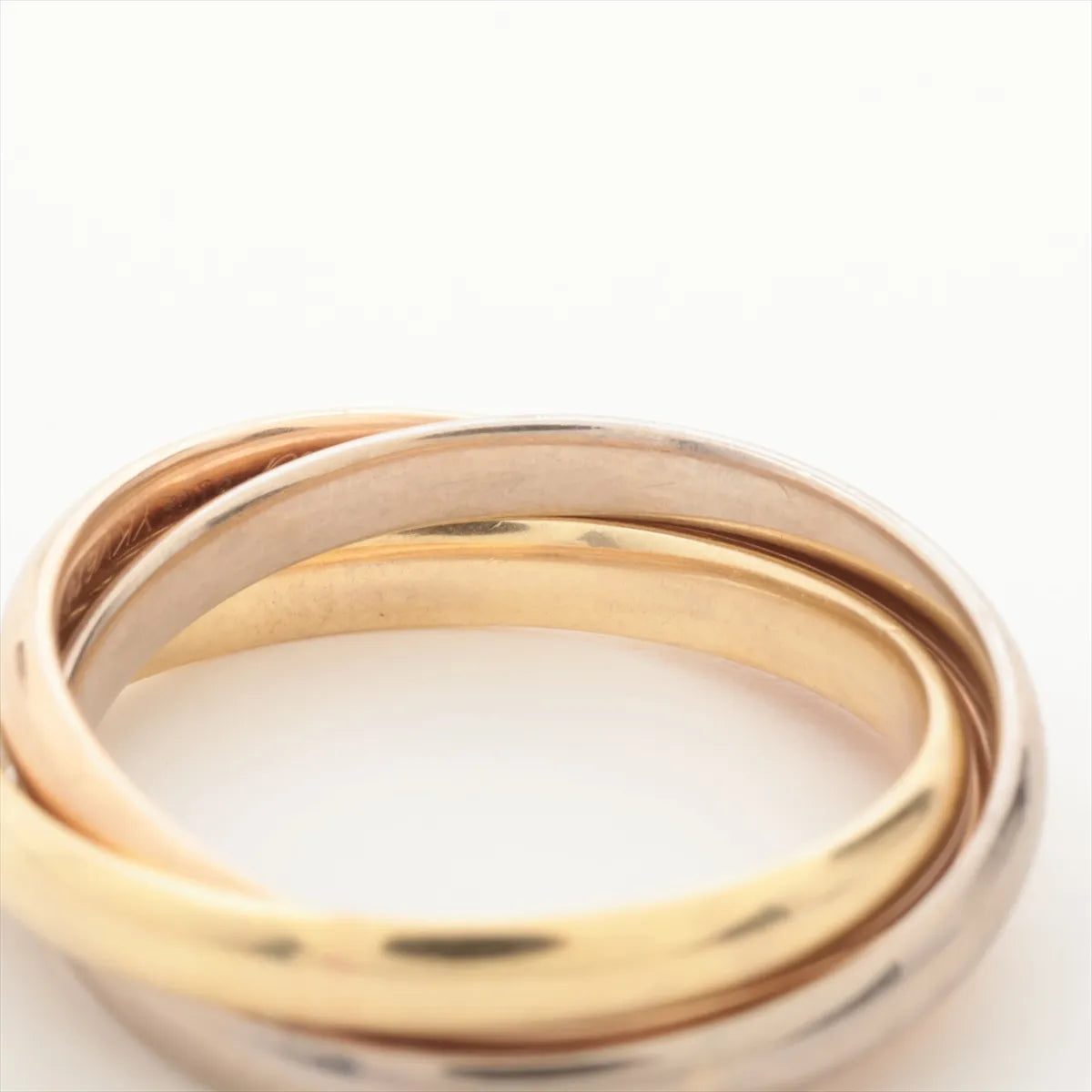 Cartier Trinity Ring Tricolor Yellow Gold x Rose Gold x White Gold