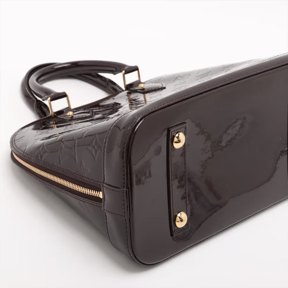 Louis Vuitton Vernis Alma MM Amarante