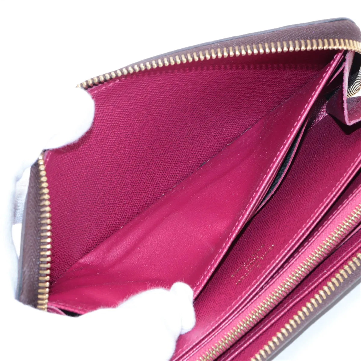 Louis Vuitton Monogram Zippy Wallet Fuchsia