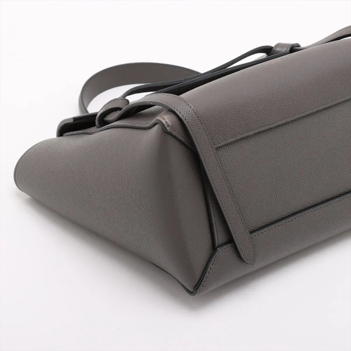 Celine Belt Micro Leather Two-Way Shoulder Bag Gray