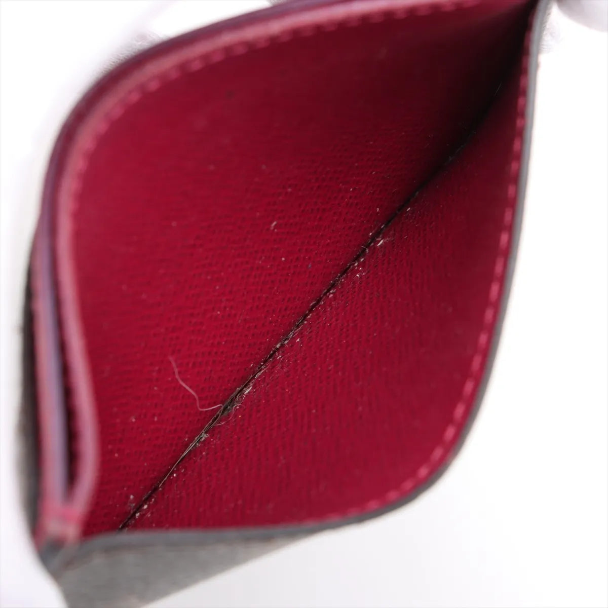 Louis Vuitton Monogram Card Case Fuchsia