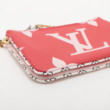 Load image into Gallery viewer, Best Seller Louis Vuitton Monogram Giant Reverse Pochette Double Zip Wallet Red