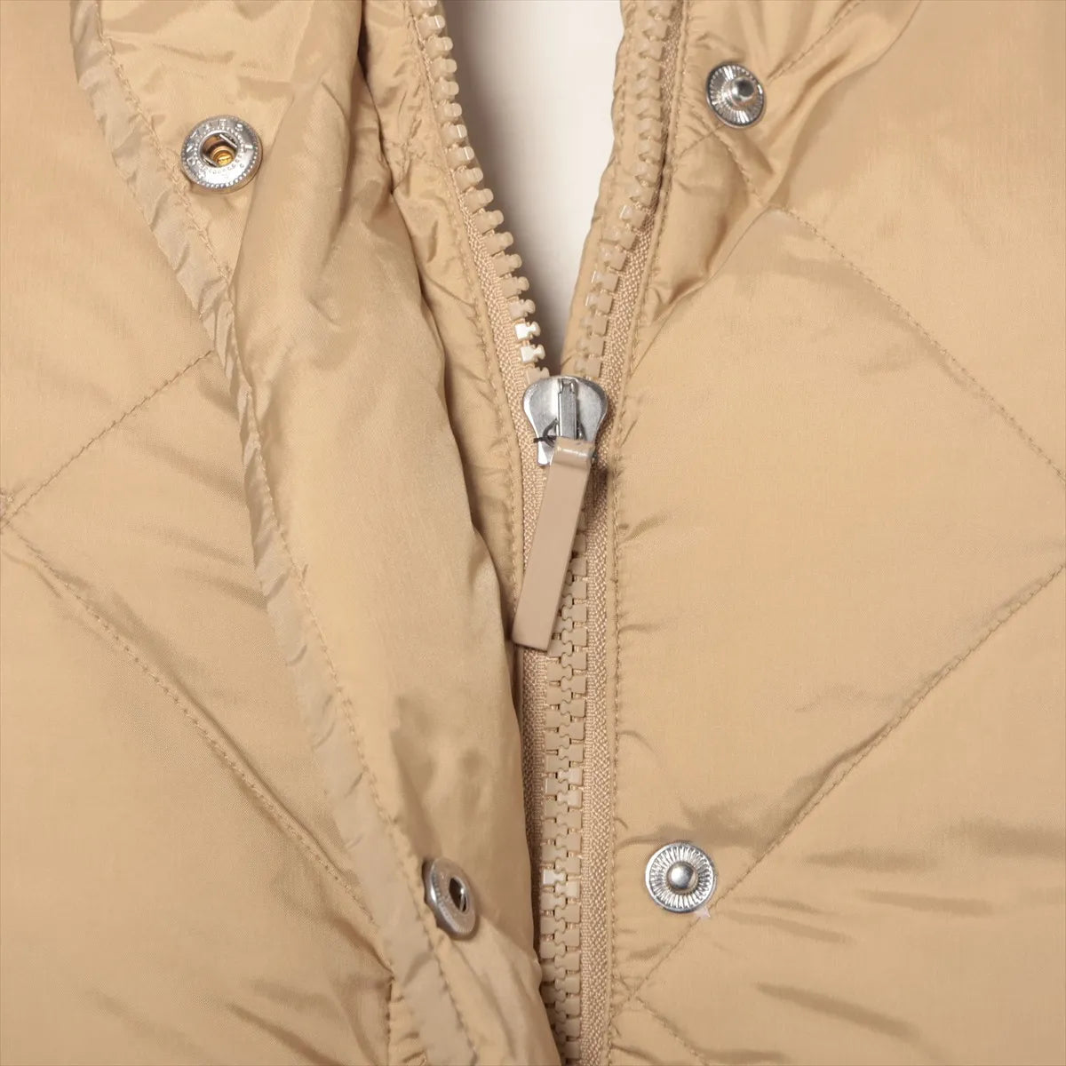 Max Mara Weekend Nylon Down Coat Beige