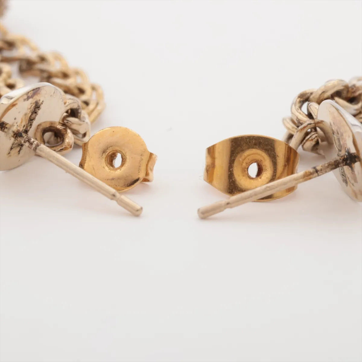 Dior Three Hearts Dangle Earrings