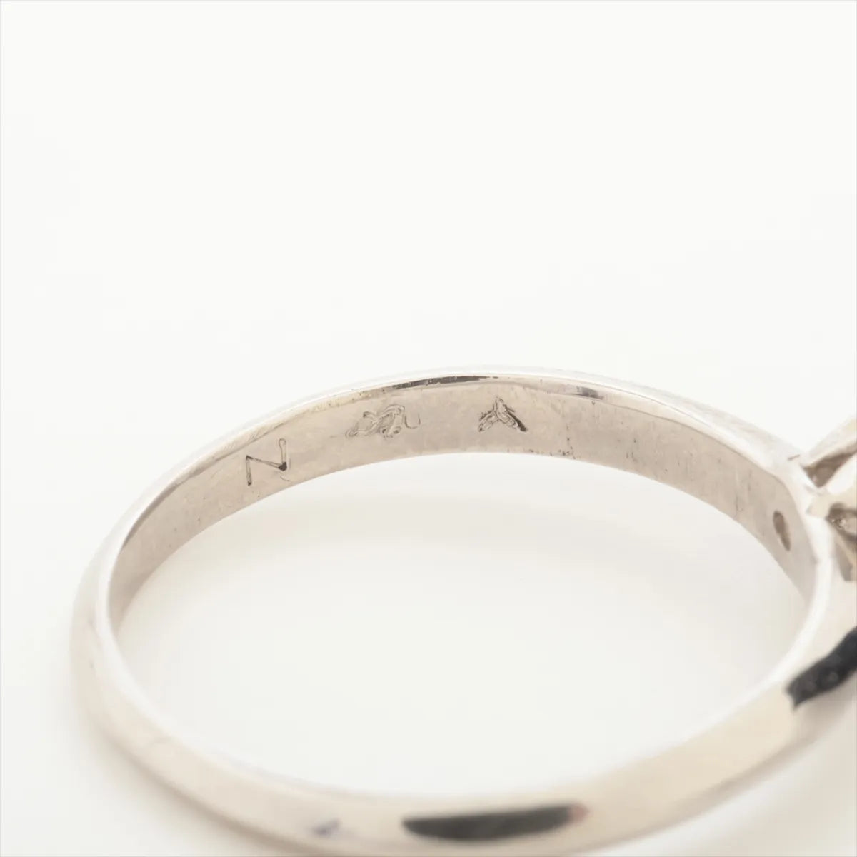 Tiffany & Co. Solitaire Diamond Ring Platinum