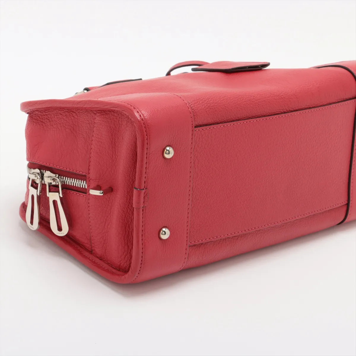 Loewe Amazona 28 Leather Handbag Red