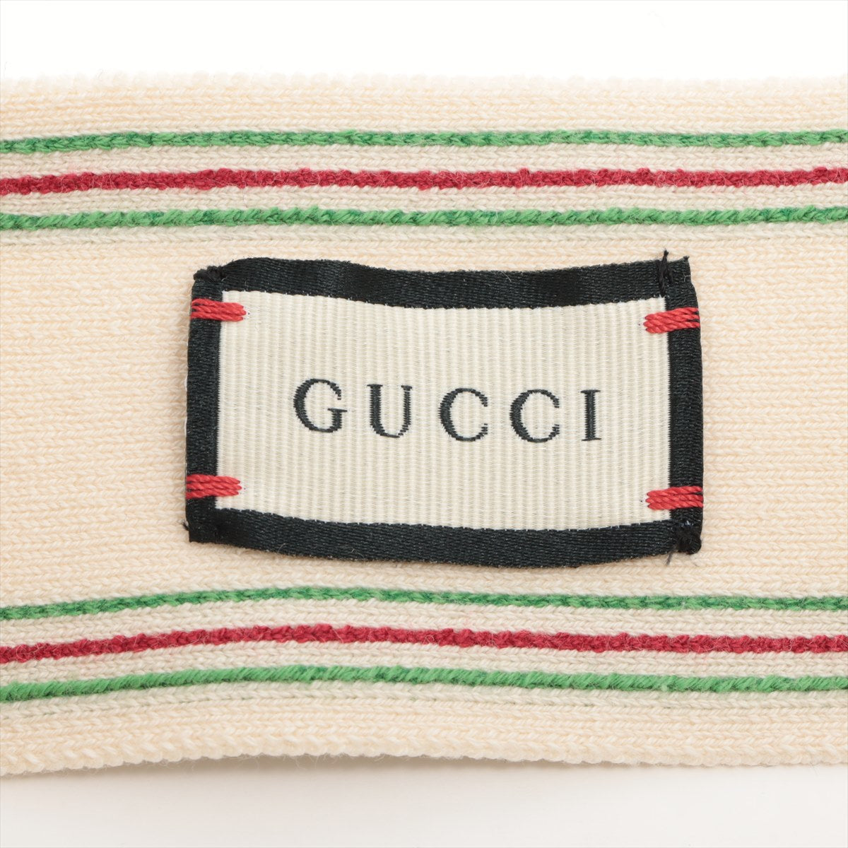 Gucci Interlocking G Headband and Wrist Cuffs White