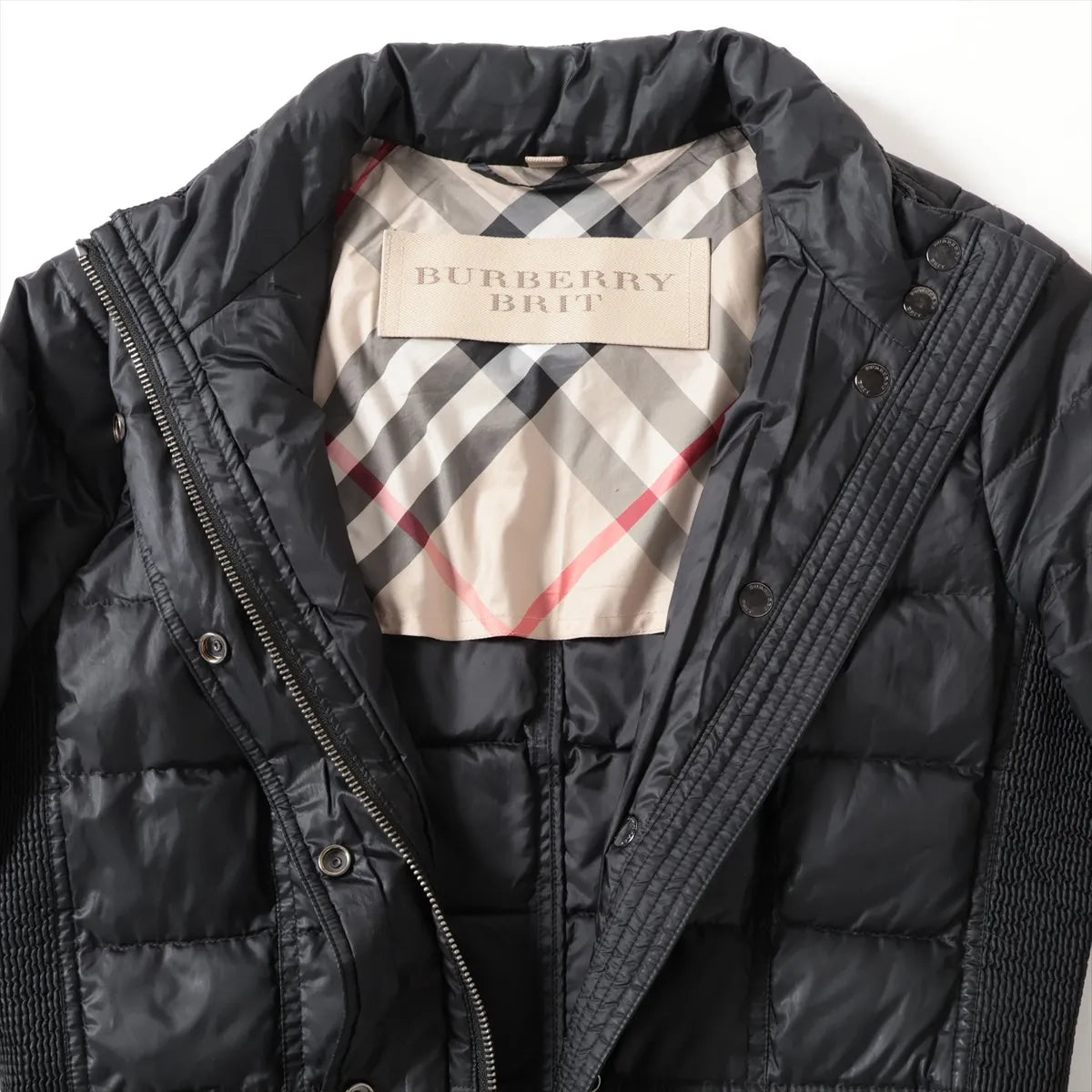 Burberry Brit Polyester Down Jacket Black