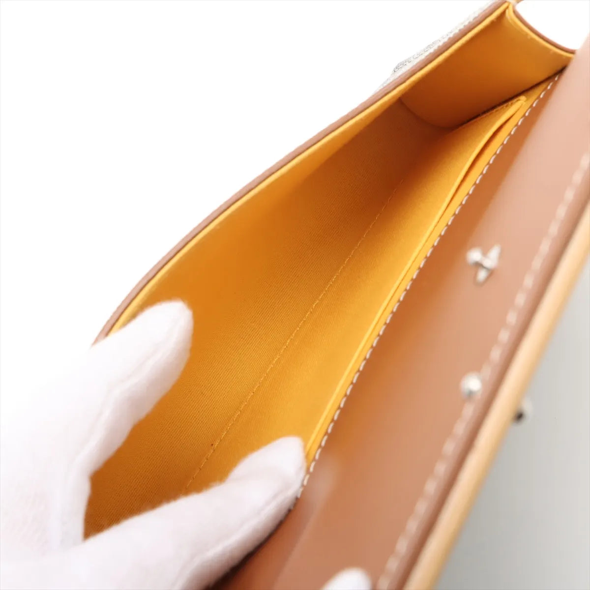 Goyard Monte-Carlo Mini Case Brown