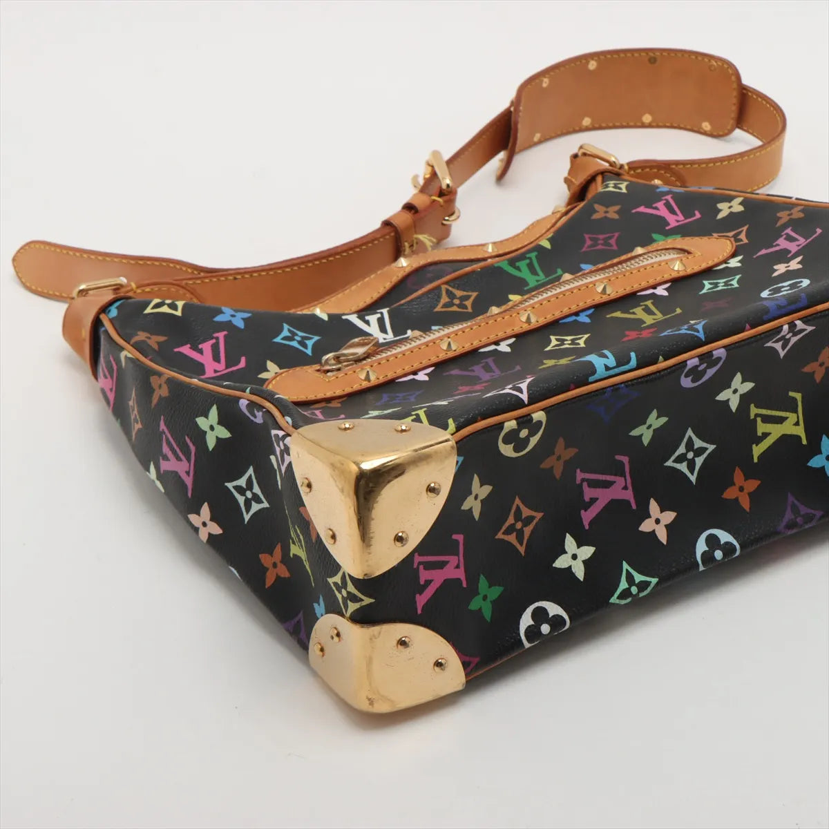 Louis Vuitton Monogram Multicolor Boulogne Black
