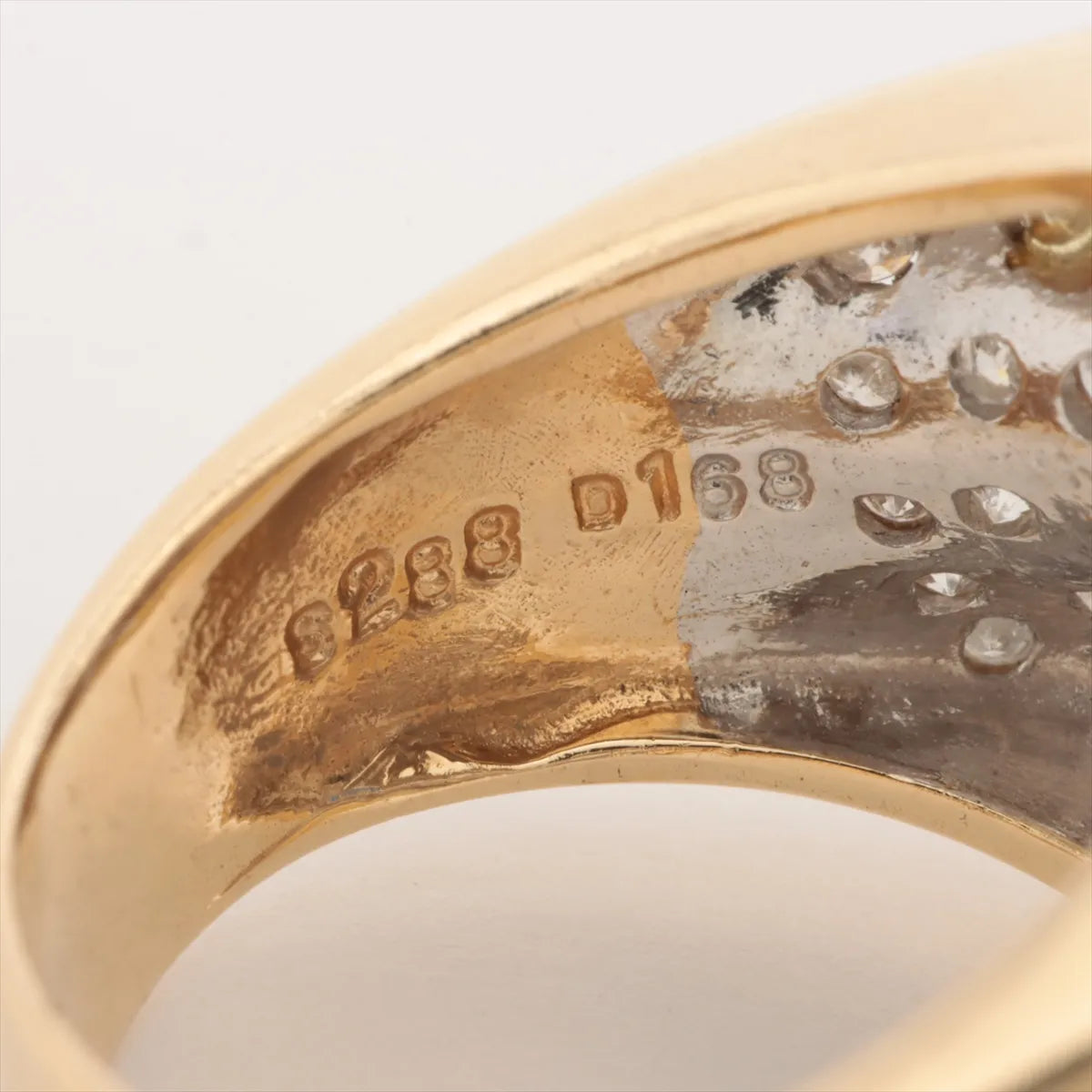 Best Seller Buy Second Hand Sapphire Diamond Ring Yellow Gold