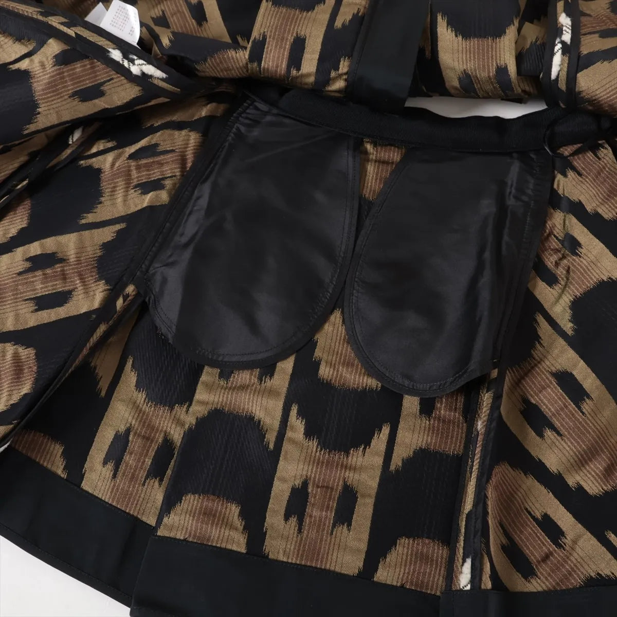 Louis Vuitton Multicolor Printed Skirt Brown