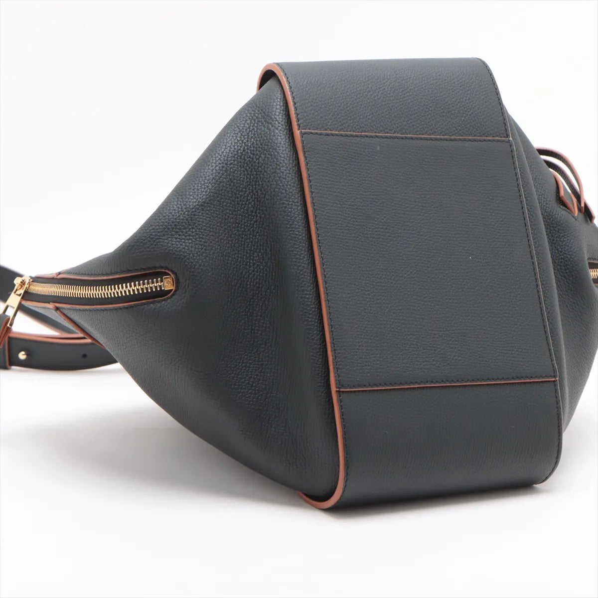 Loewe Hammock Small Leather Two-Way Handbag Black
