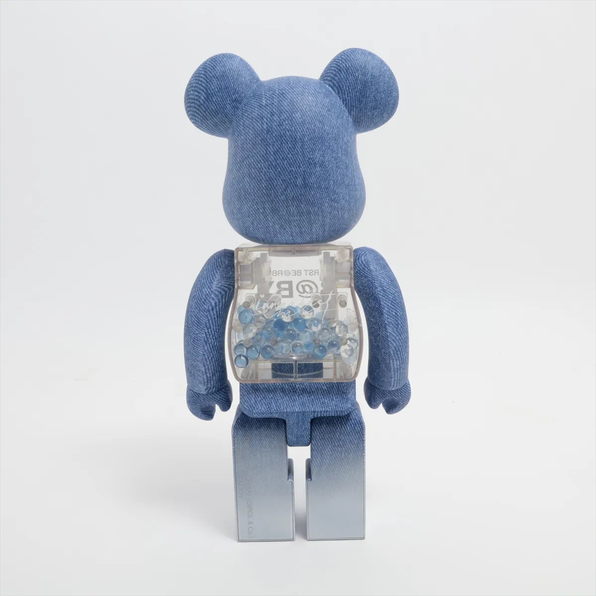 Bearbrick Figurine "My First Bearbrick” Baby Plastic Denim Blue
