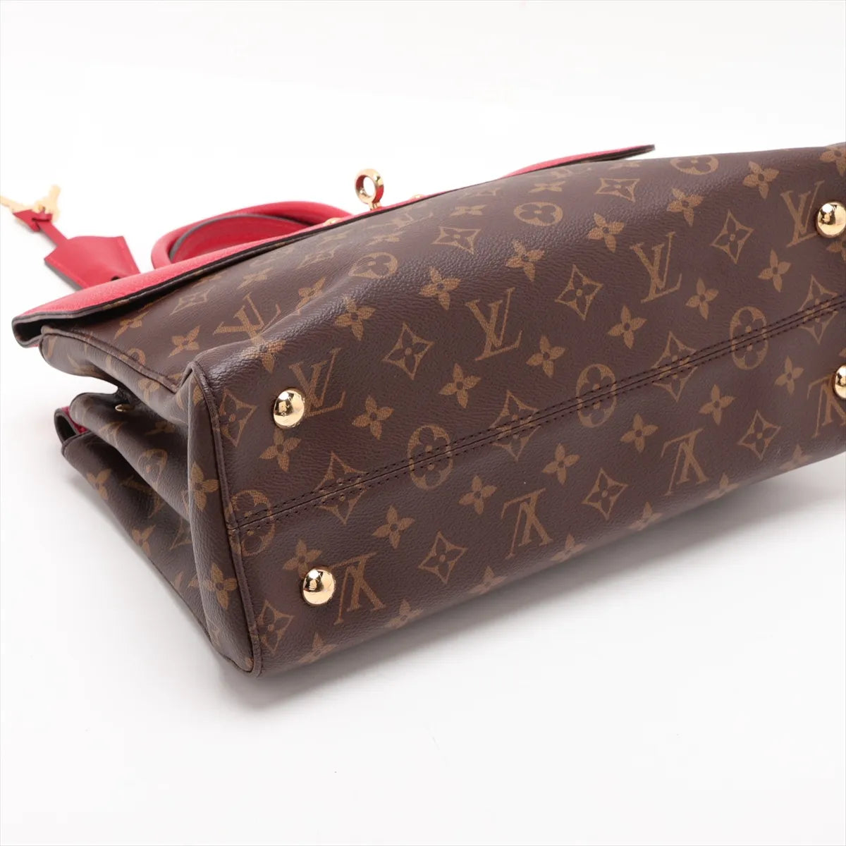 Louis Vuitton Monogram Venus Brown x Red