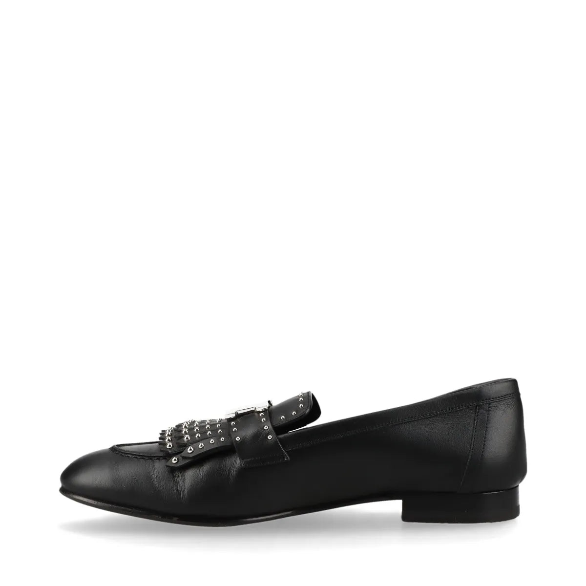 Hermès Royal Studs Loafer Black