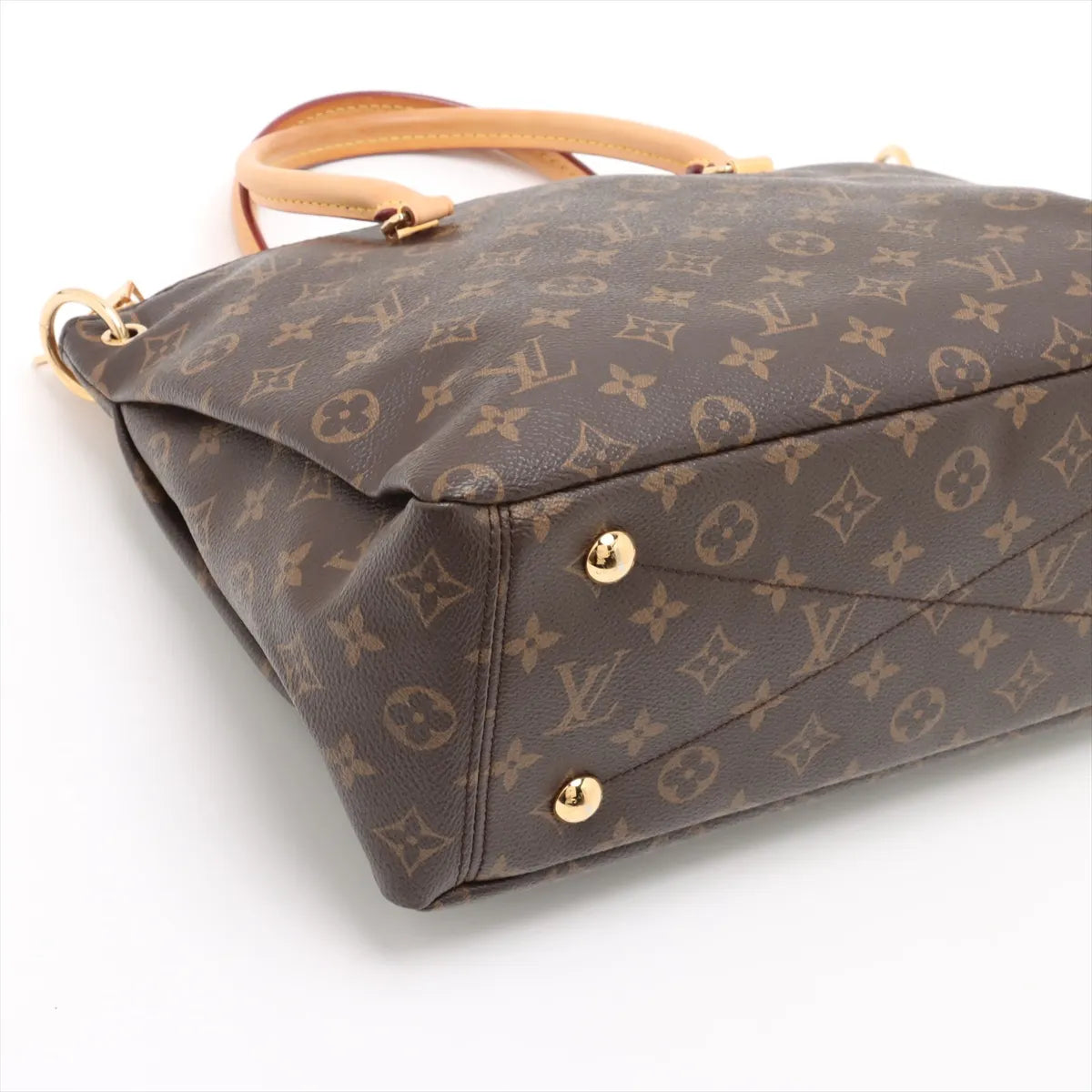 Louis Vuitton Monogram Pallas Shoulder Bag Beige