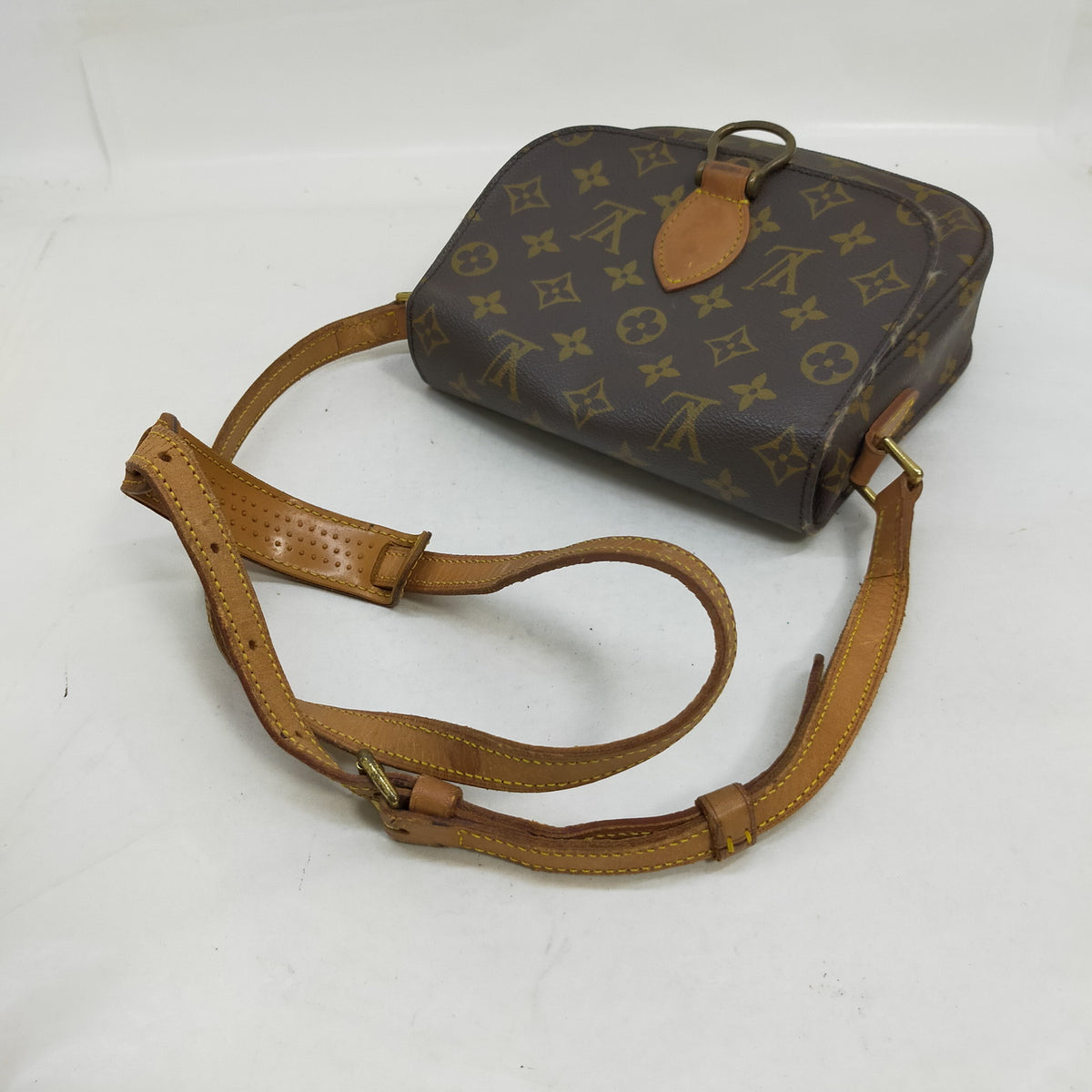 Louis Vuitton Monogram Saint Cloud Shoulder Bag — detail 3