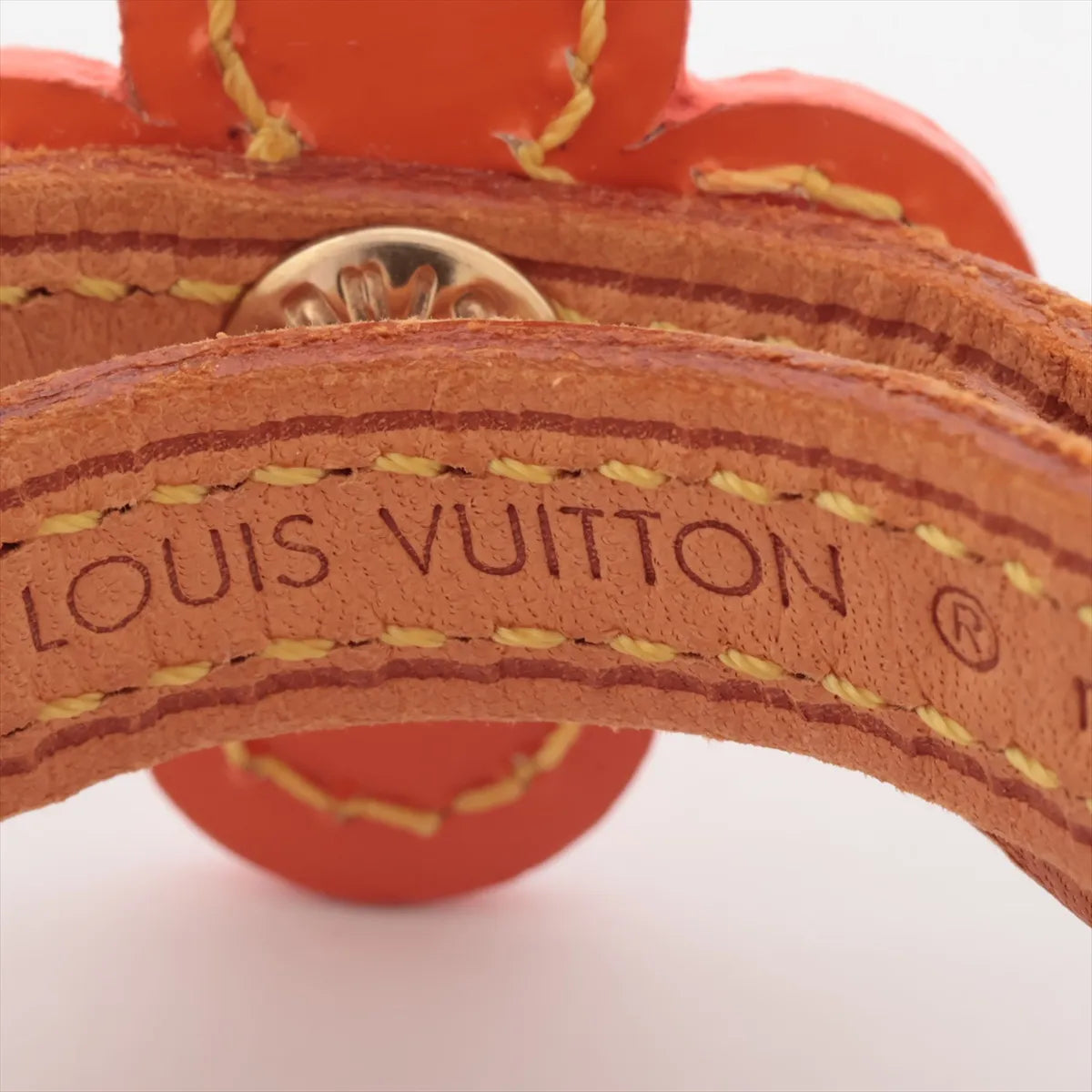 Louis Vuitton Lexington Vernis Leather Flower Double Wrap Bracelet