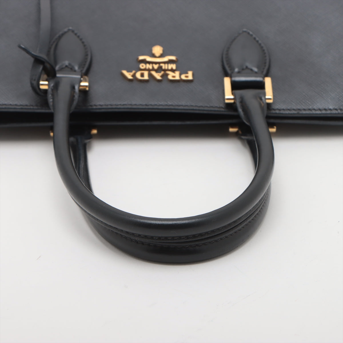 Prada Saffiano Leather Two-Way Shoulder Bag Black * PREORDER *