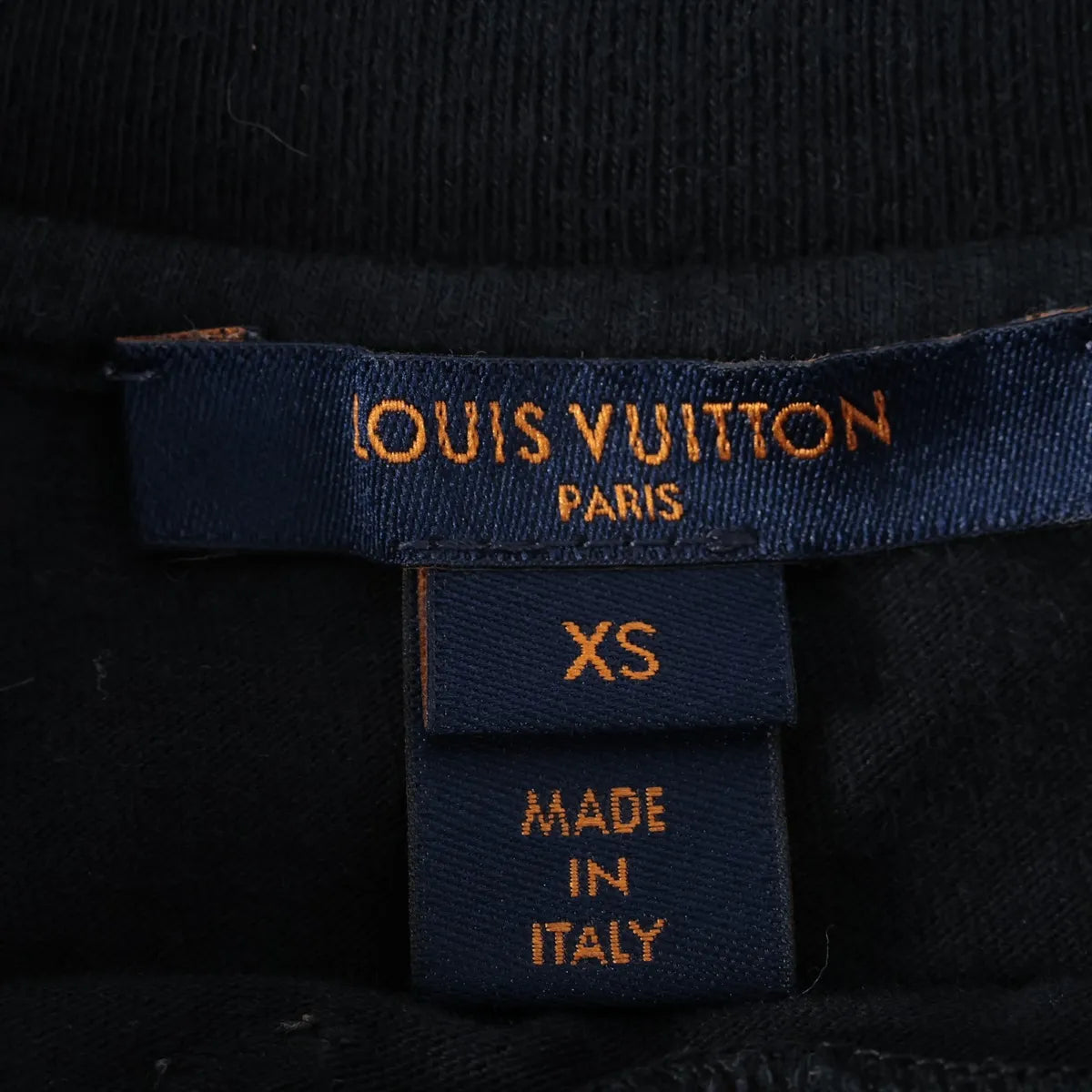 Louis Vuitton Cotton T-Shirt Black