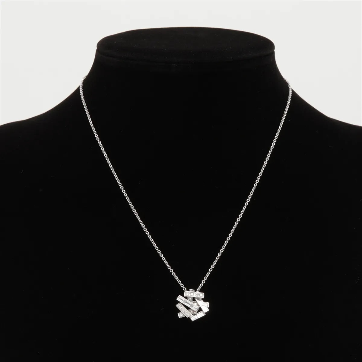 Graff Thread Diamond Necklace White Gold