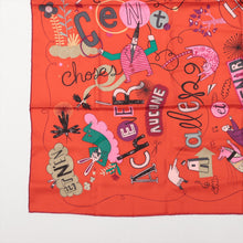 Load image into Gallery viewer, High Quality Hermès Les Confessions Scarf Silk Red